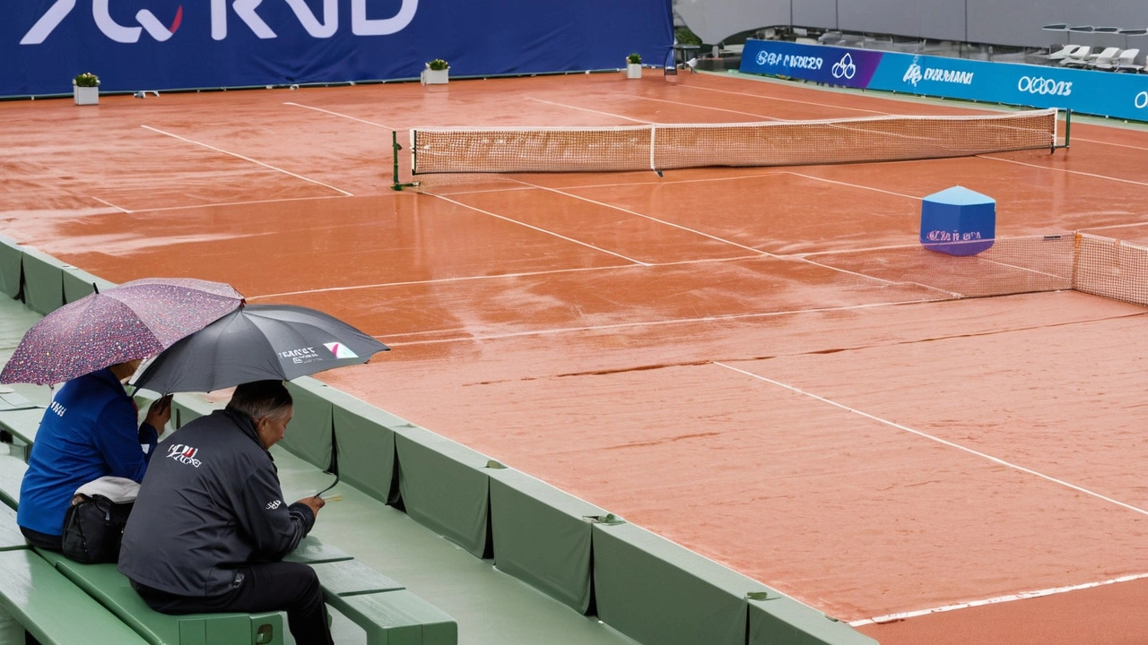 Atrasos por Chuva Prejudicam Jogos de Tênis de Bia Haddad e Laura Pigossi nas Olimpíadas de Paris 2024