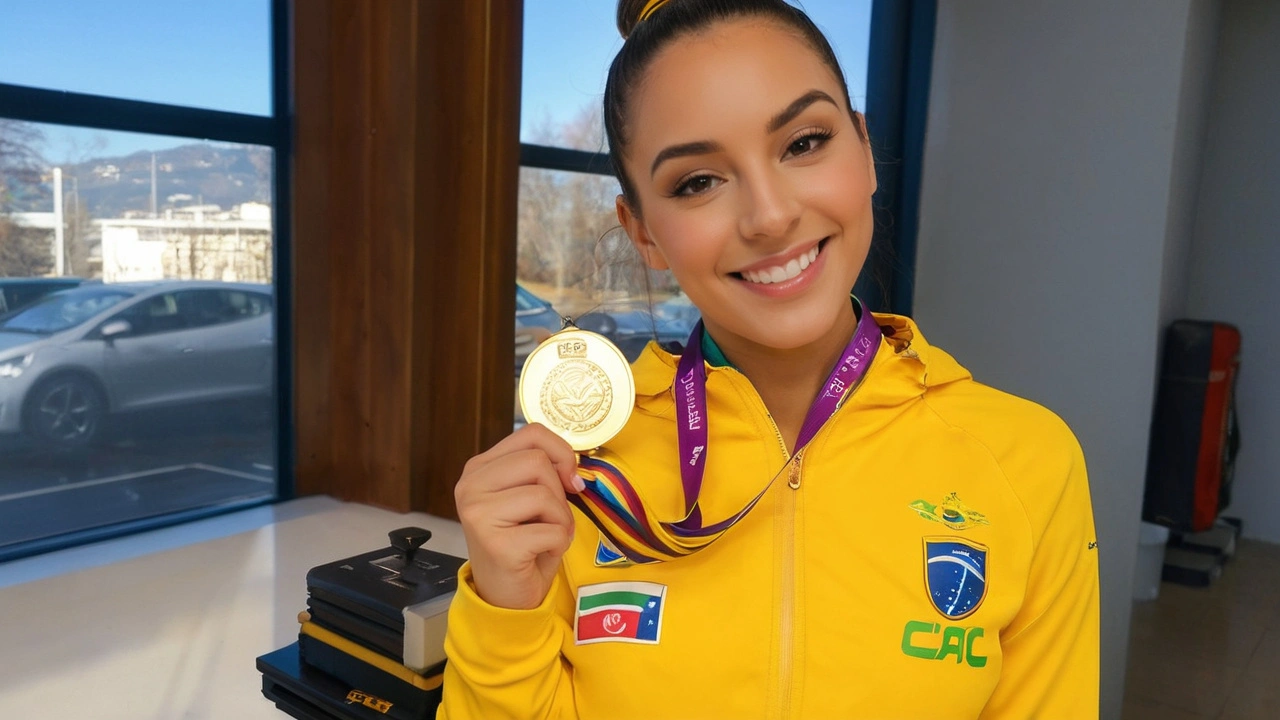 Barbara Domingos: A Estrela da Ginástica Rítmica Brasileira nas Olimpíadas