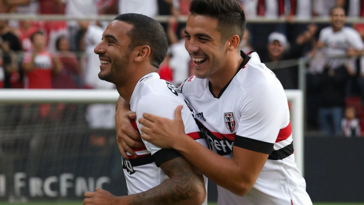 São Paulo Assegura Vaga no G4 com Vitória Apertada Contra o Atlético Goianiense