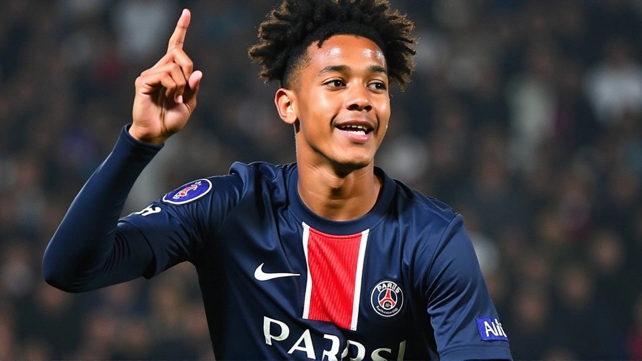 Promessa do Futebol: Senny Mayulu Brilha na Goleada do PSG e Realiza Sonho de Infância