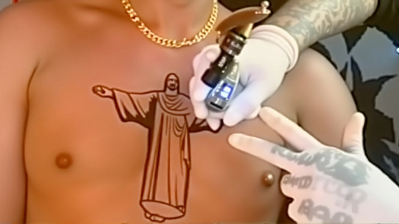 Bruno Mars Homenageia Brasil com Tatuagem do Cristo Redentor Após Turnê Historic