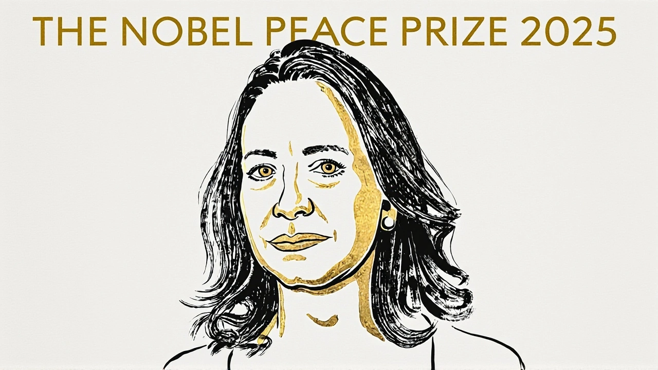 María Corina Machado recebe Nobel da Paz 2025 por luta democrática na Venezuela